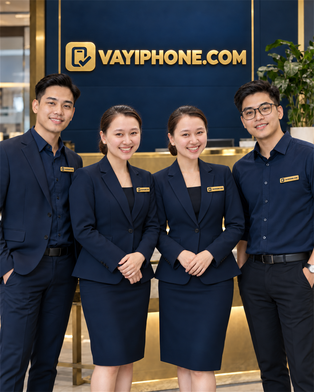 Nhân viên Vay iPhone tư vấn trực tiếp tại văn phòng